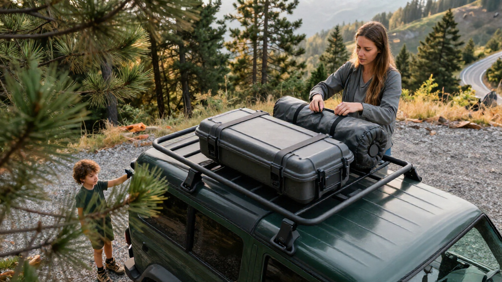 hardshell rooftop cargo boxes
