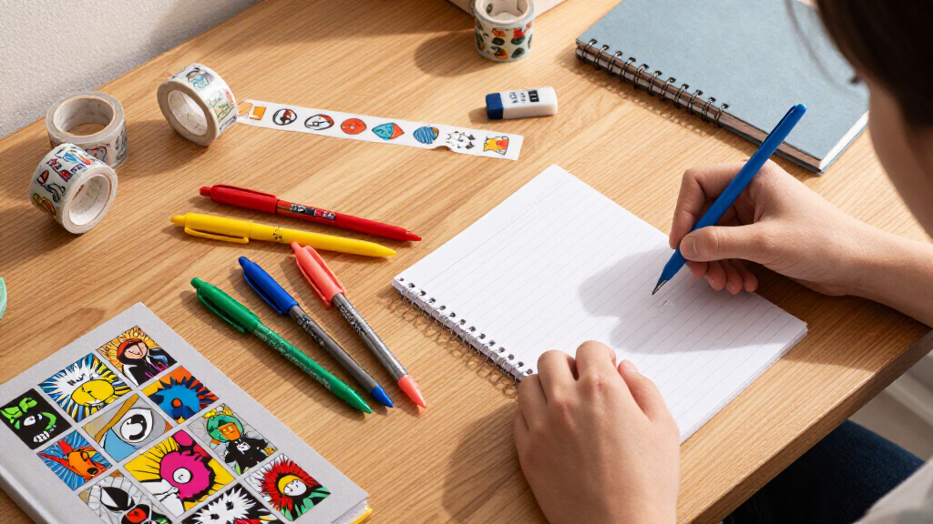 pop culture-themed stationery