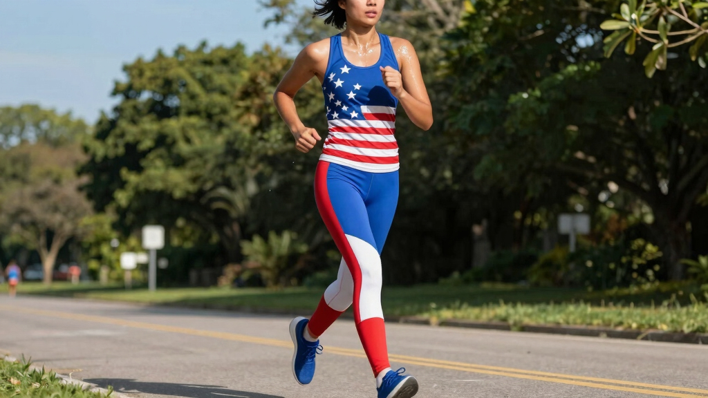 patriotic workout apparel