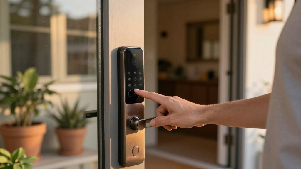 fingerprint smart lock for front door
