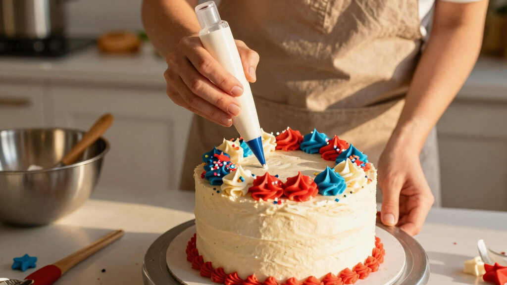 patriotic baking decorations