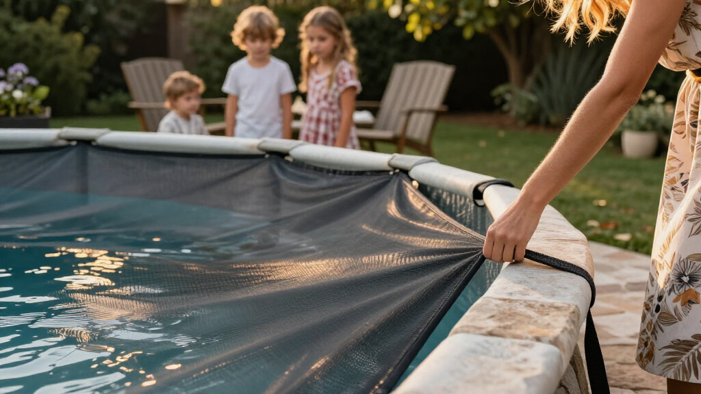 inground pool safety covers