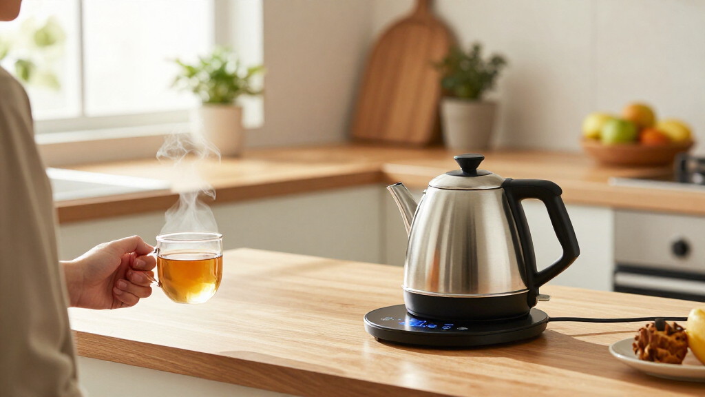 electric kettle with temperature control