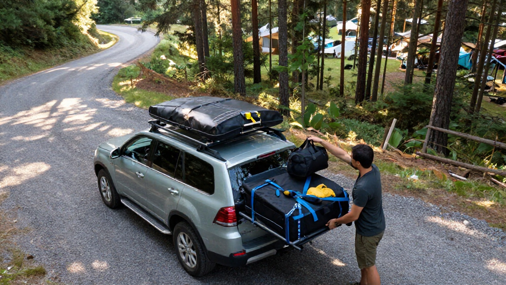 portable rooftop cargo carriers