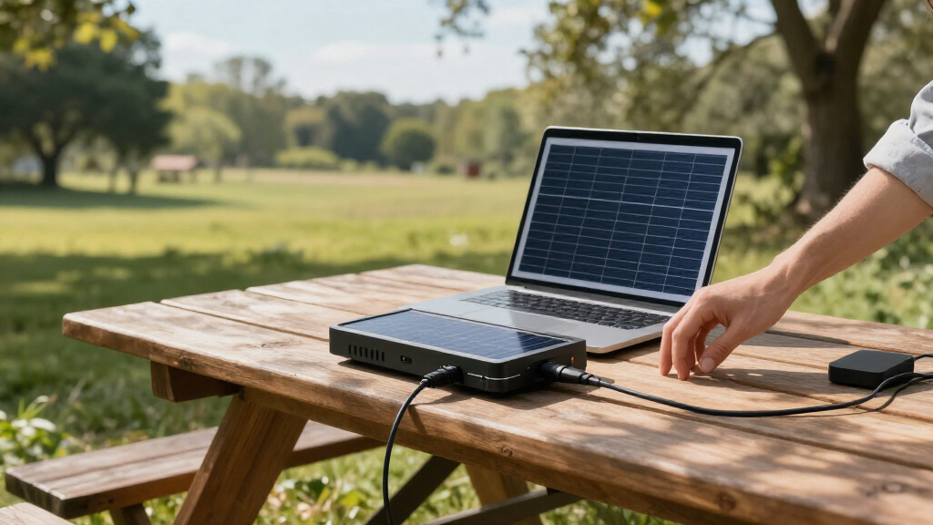 solar-powered laptop chargers