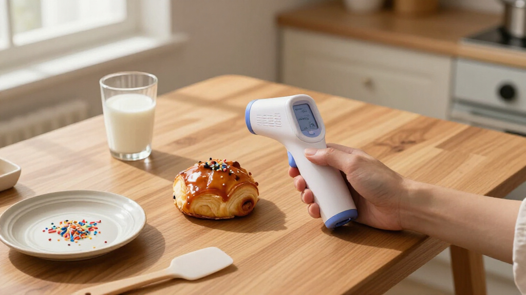 lightweight infrared thermometer