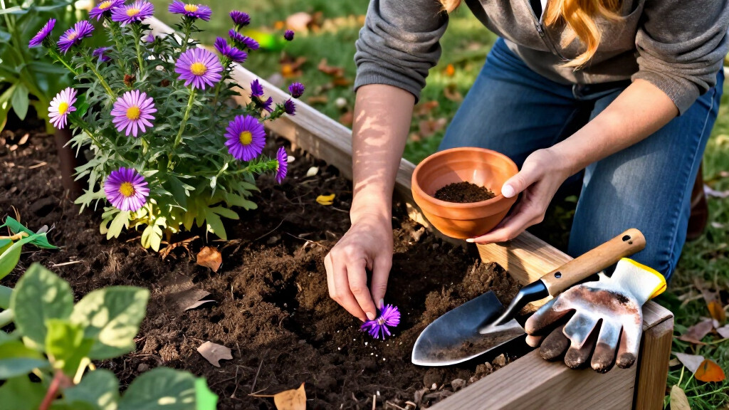 best purple fall flower seeds
