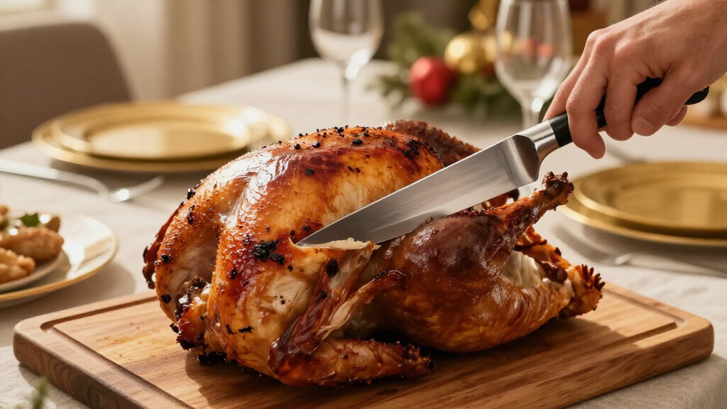 carving knife set for holiday turkey