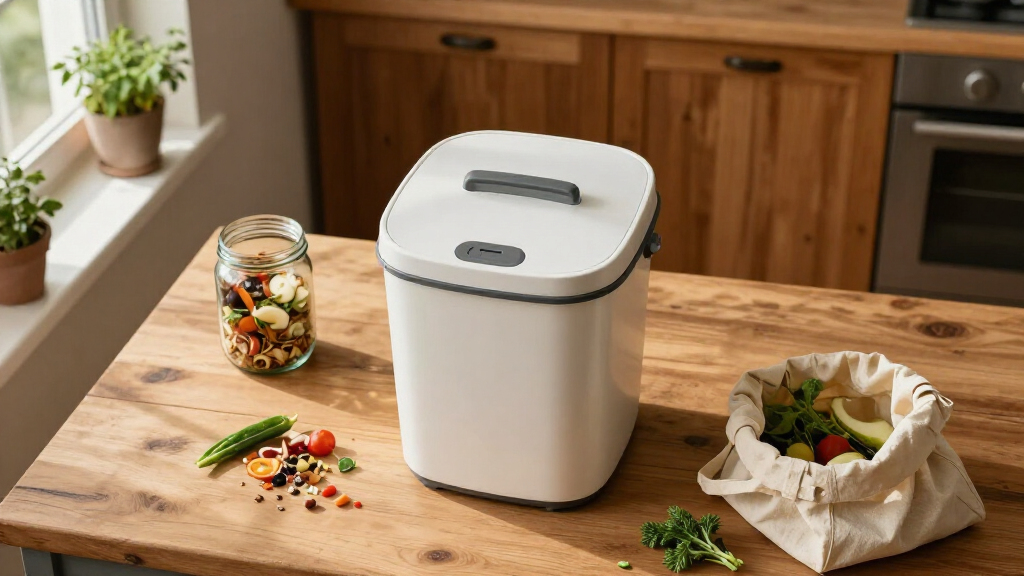 electric compost bin for kitchen