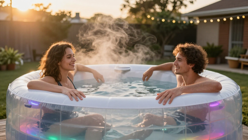 inflatable hot tub for 2 people