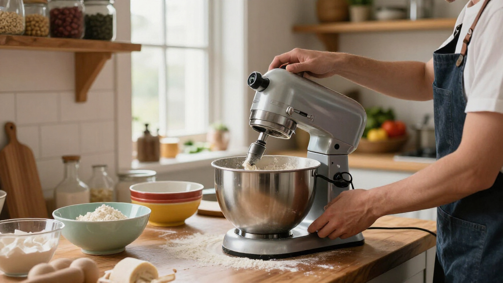bowl lift stand mixer for double batches