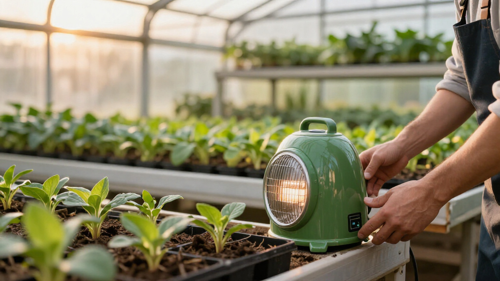 best greenhouse heaters for propagation zones