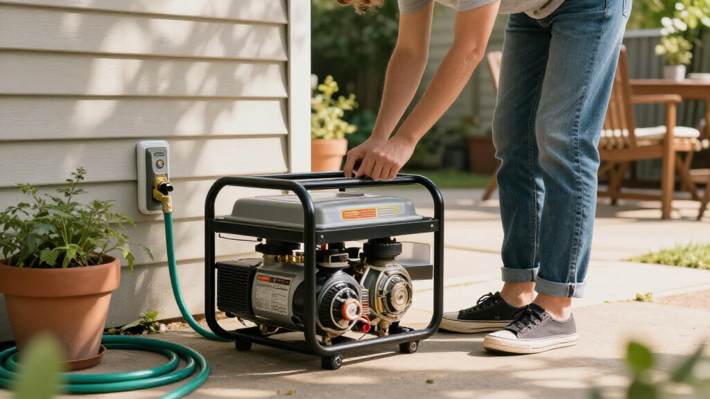 dual fuel generator for home