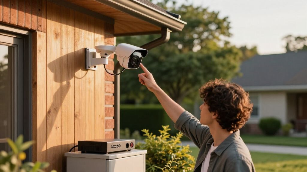 outdoor security camera system 4k nvr