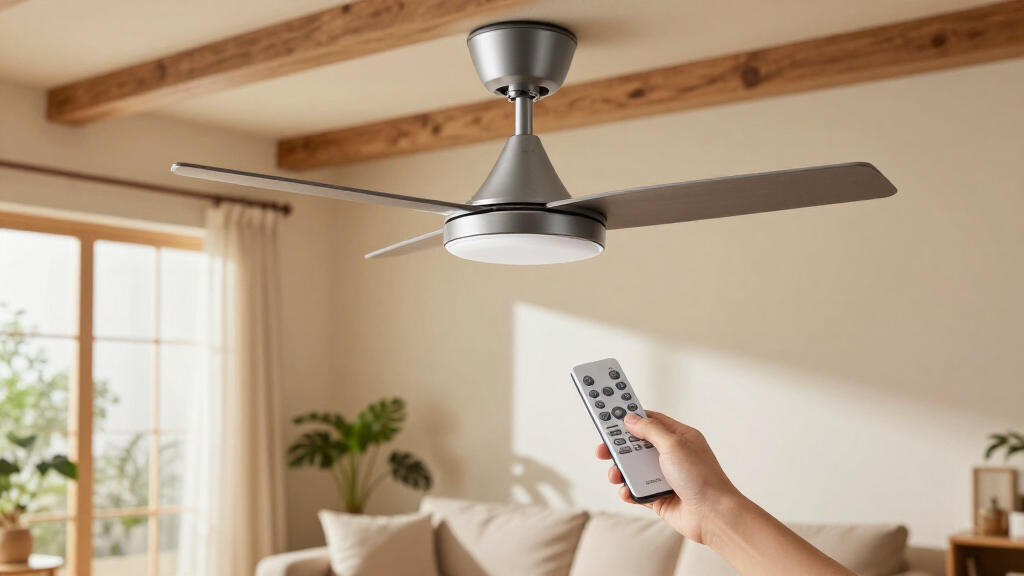 smart ceiling fan with remote