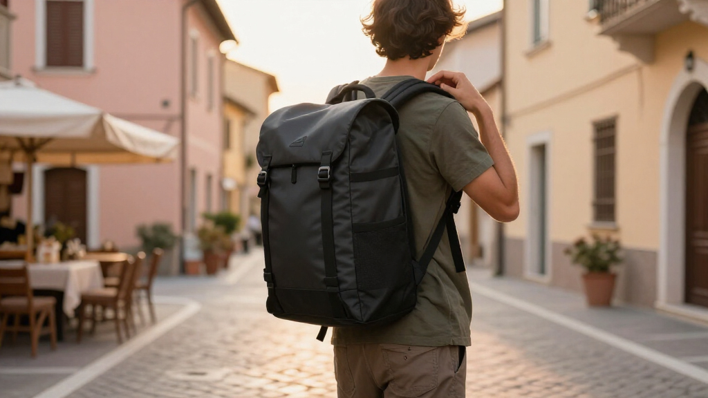 high end travel daypack for europe