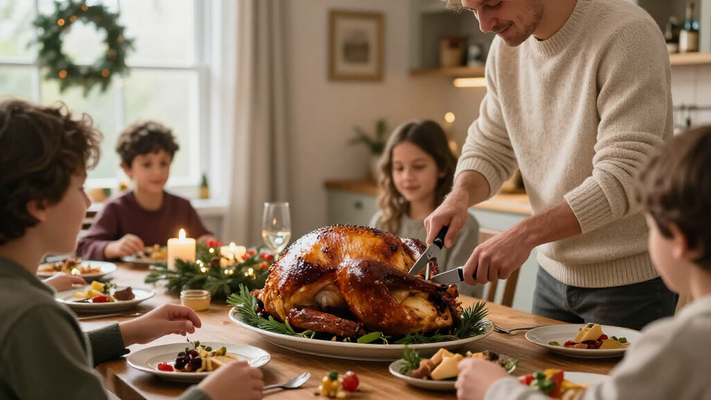 carving knife set for holiday turkey