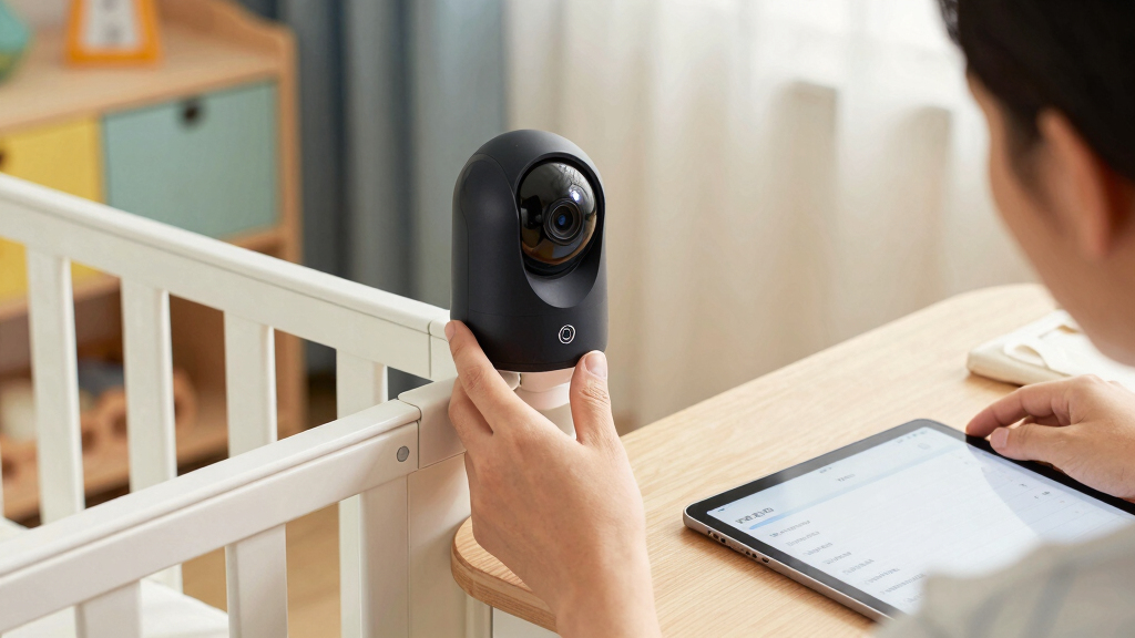 smart nursery camera with local storage