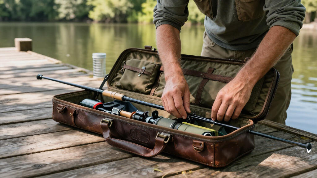 best premium fishing travel rod case