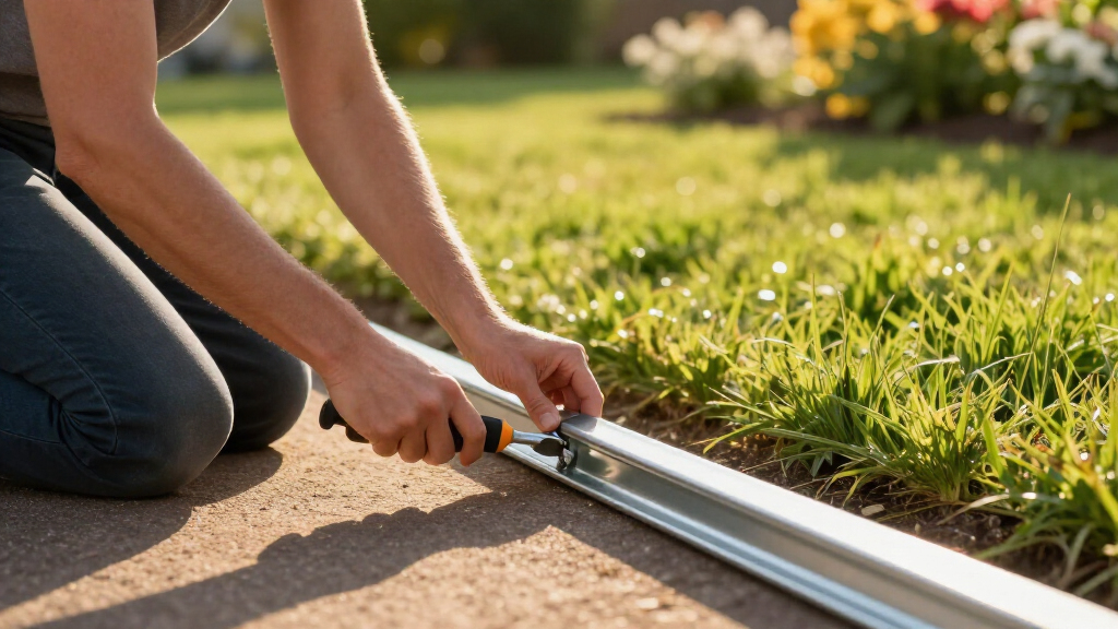 best metal edging for garden paths