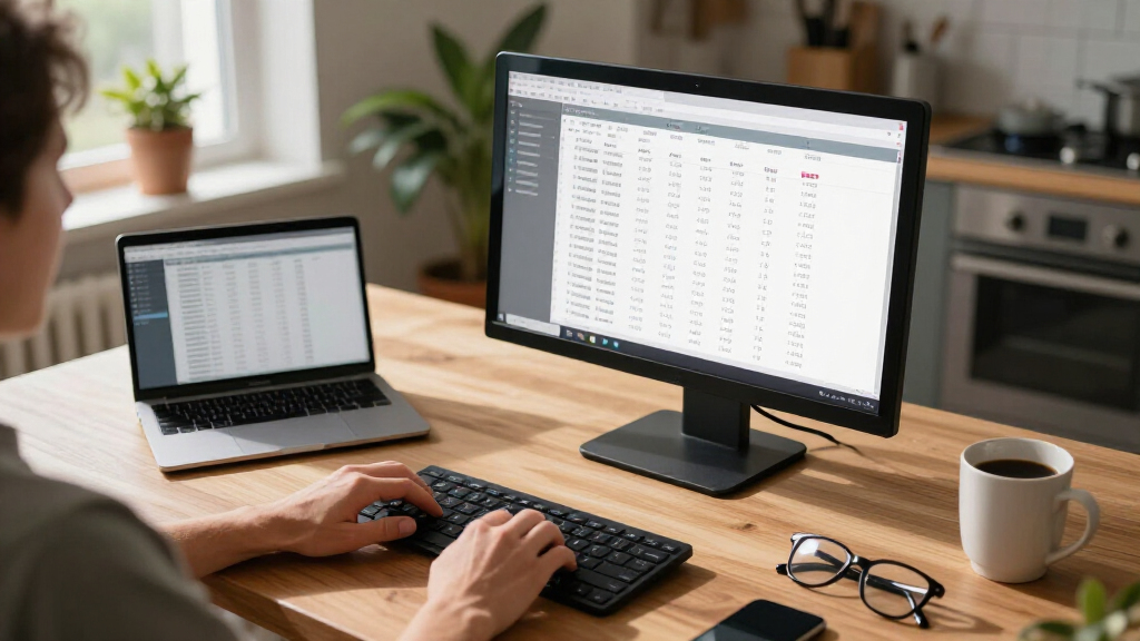 best monitor for long hours of tax prep