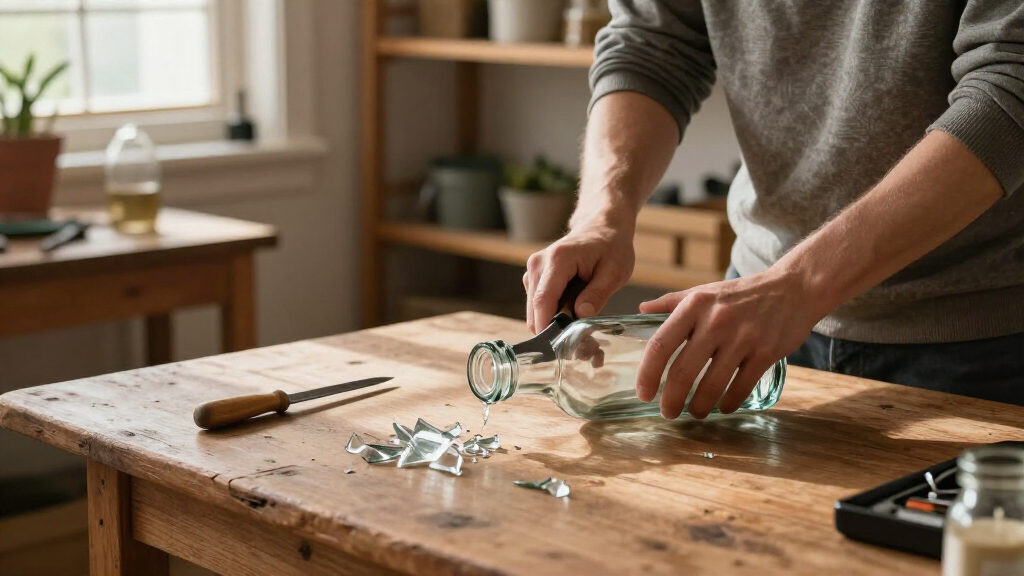 glass bottle cutting kit