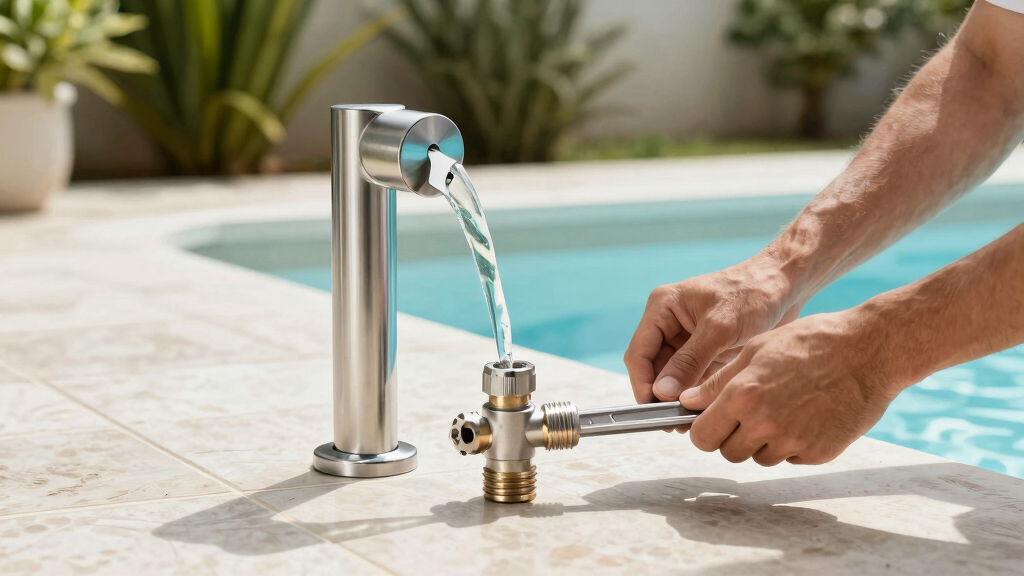 outdoor water fountain for pools