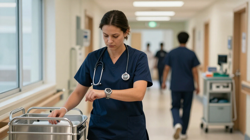 rugged analog watches for nurses
