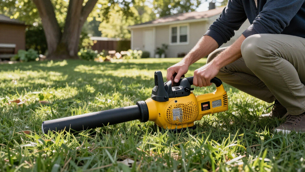 best backpack leaf blower battery powered