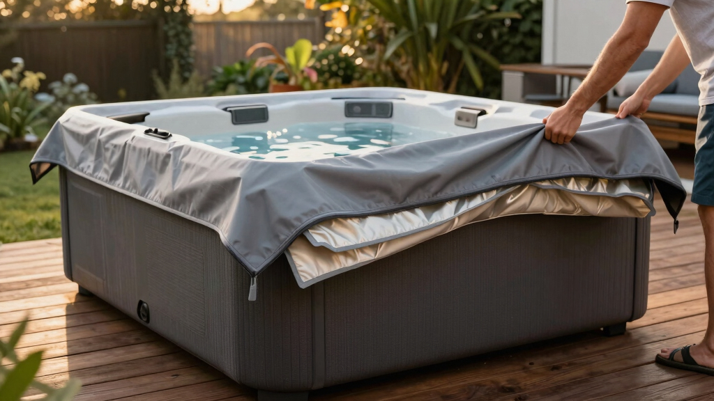 best hot tub cover with insulation