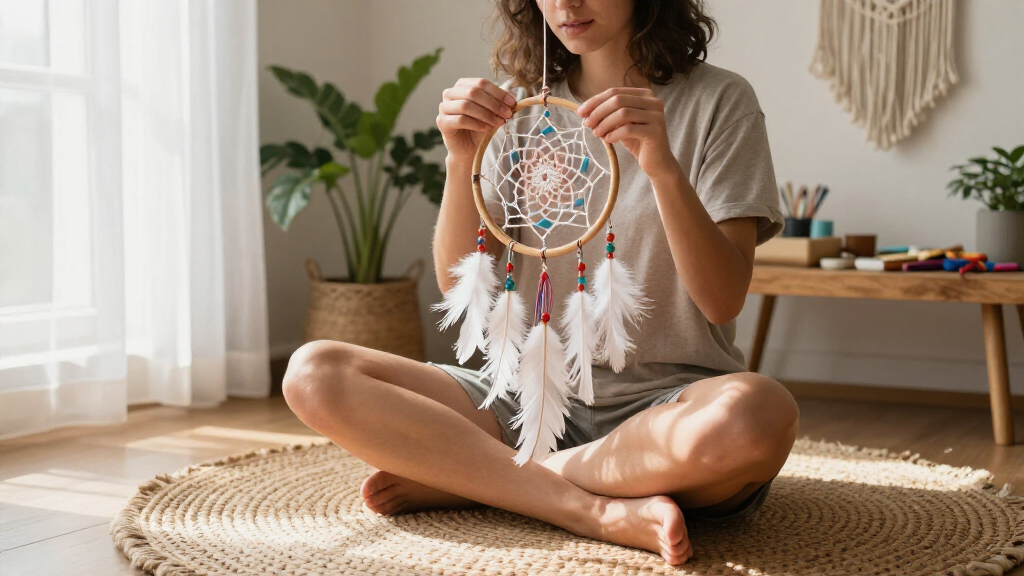 boho dream catcher diy
