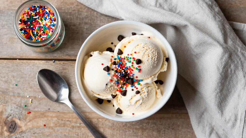 ice cream toppings and sprinkles