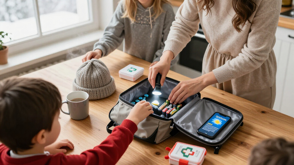 family winter safety plan