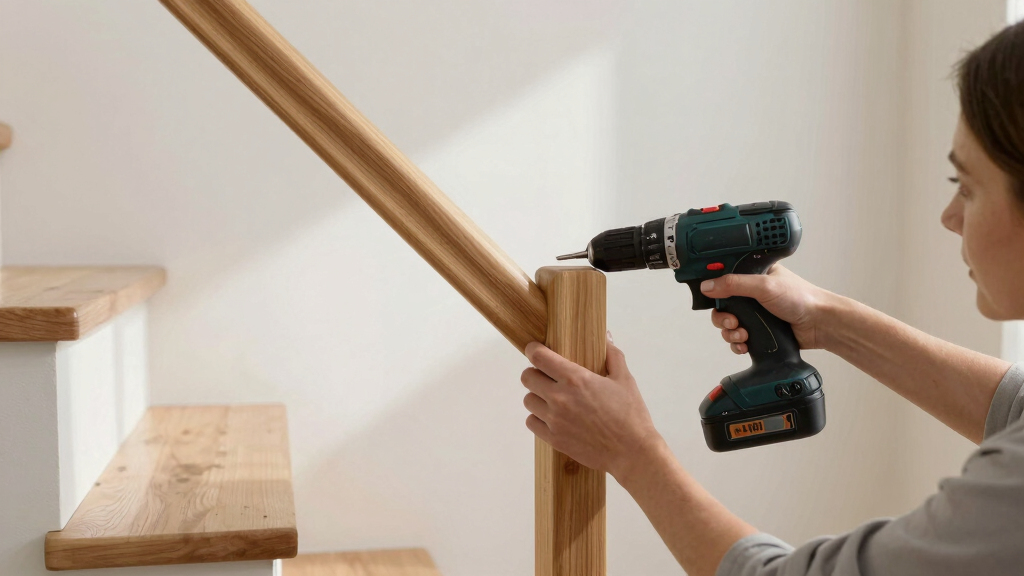 best stair handrail kits for indoor stairs