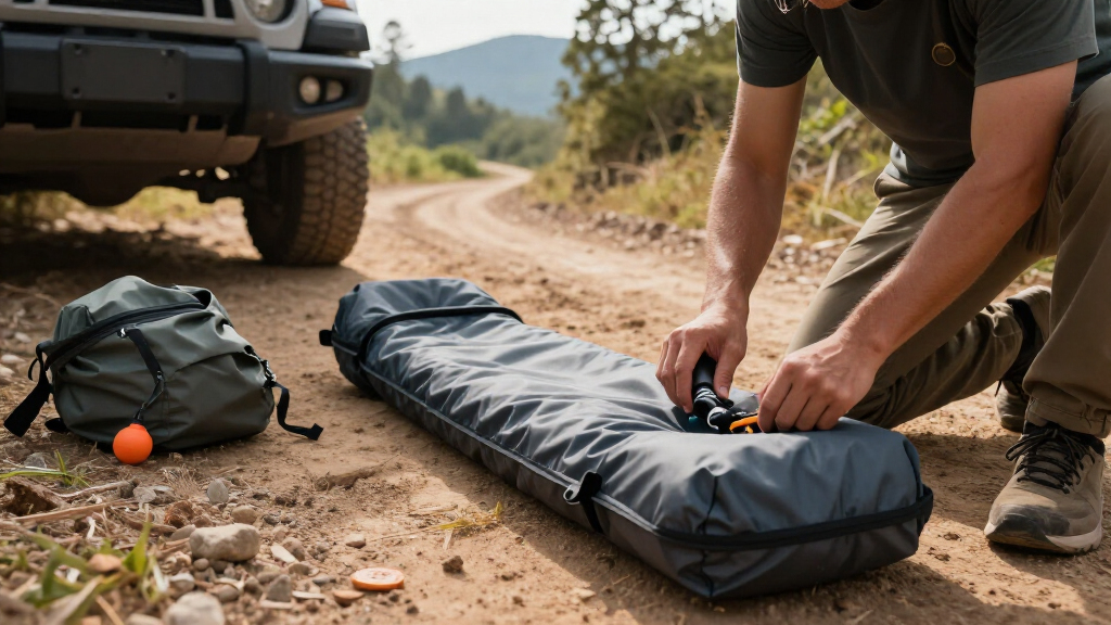 best self-inflating sleeping pad for off-grid road trips