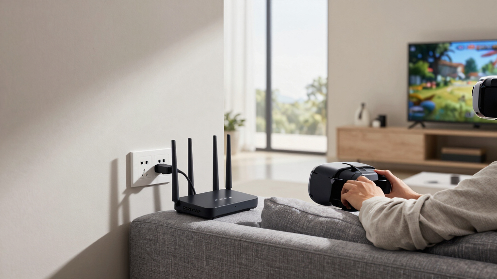 dedicated router for vr streaming