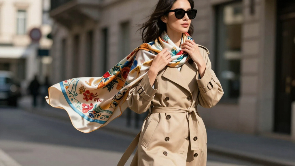 luxury silk scarves