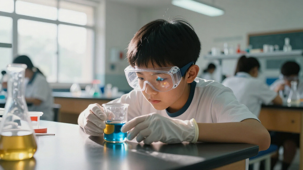 science lab safety goggles