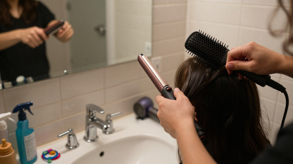 hair styling tools for school mornings