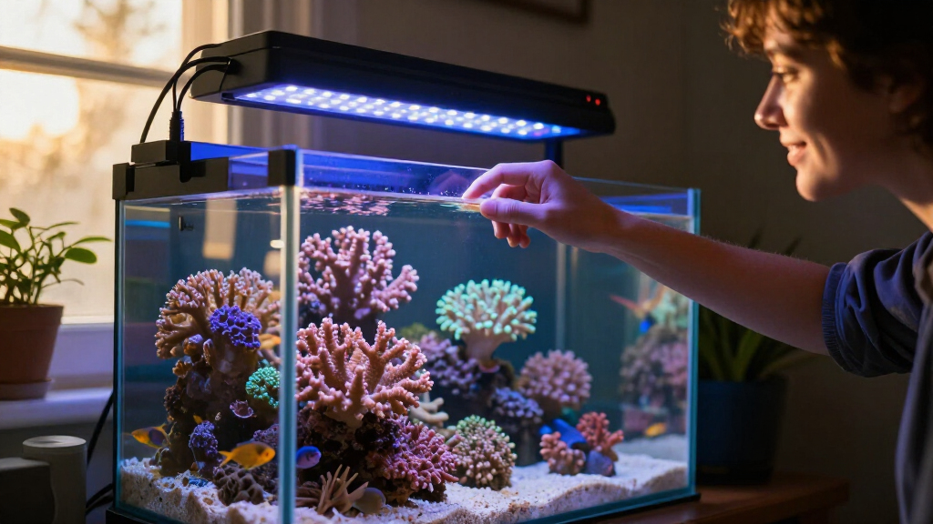 best LED reef light for coral growth