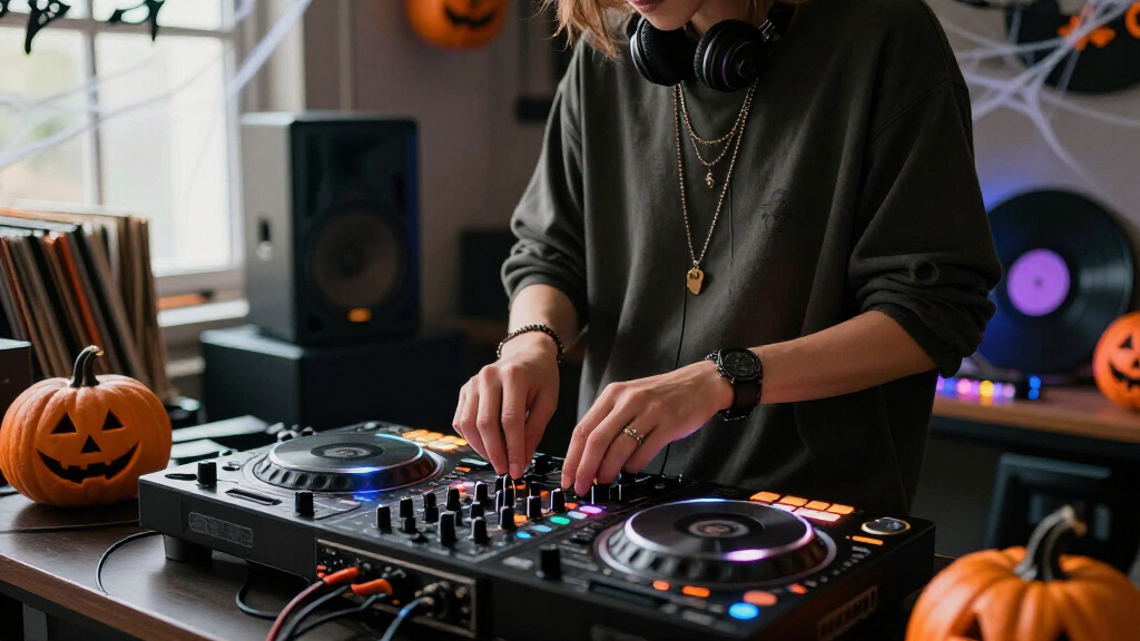 Halloween DJ controllers