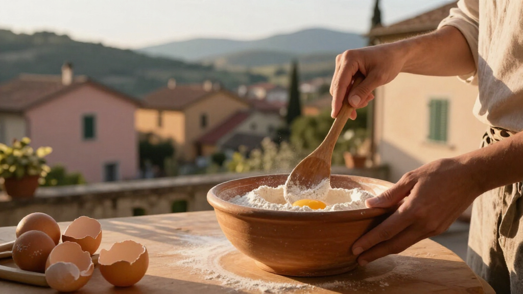 The Ratio That Starts Everything: 100 Grams of Flour, One Egg