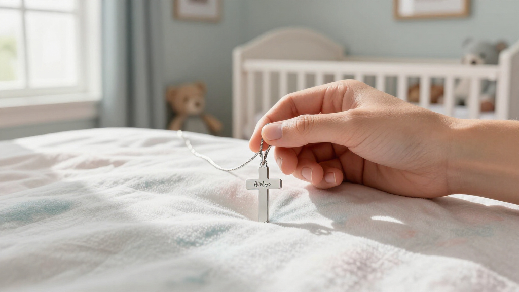 best personalized cross gifts for newborns