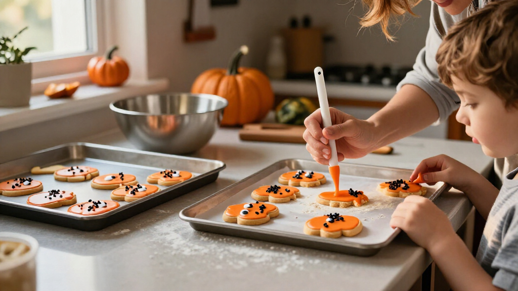 Halloween themed baking kits