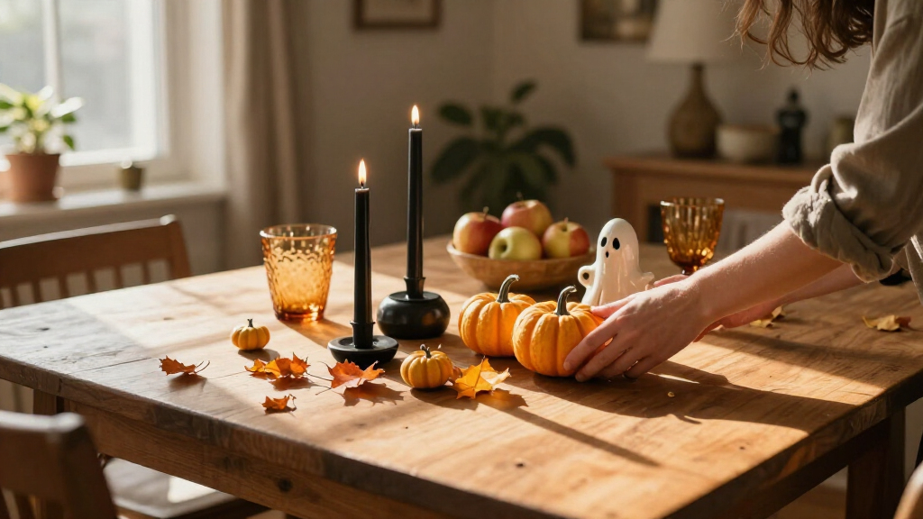 halloween table decorations