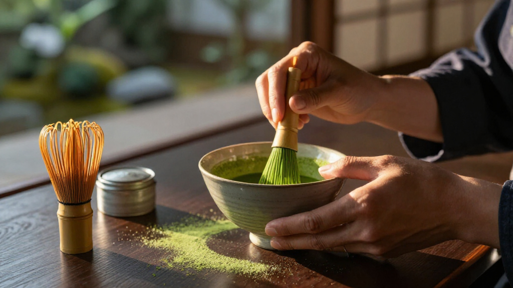 matcha tea powder