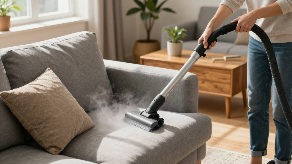 upholstery steam cleaner machine