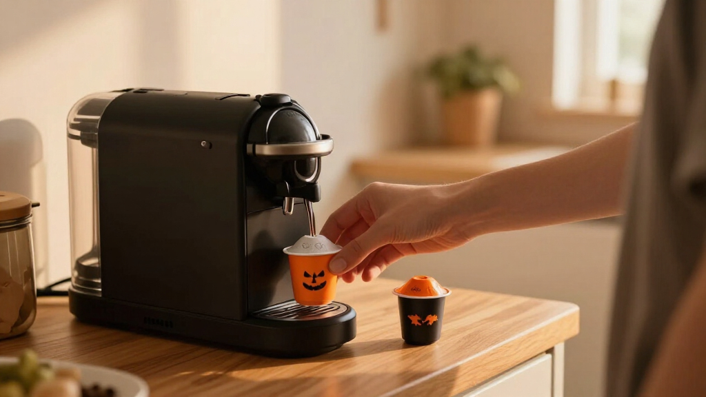Halloween coffee pods