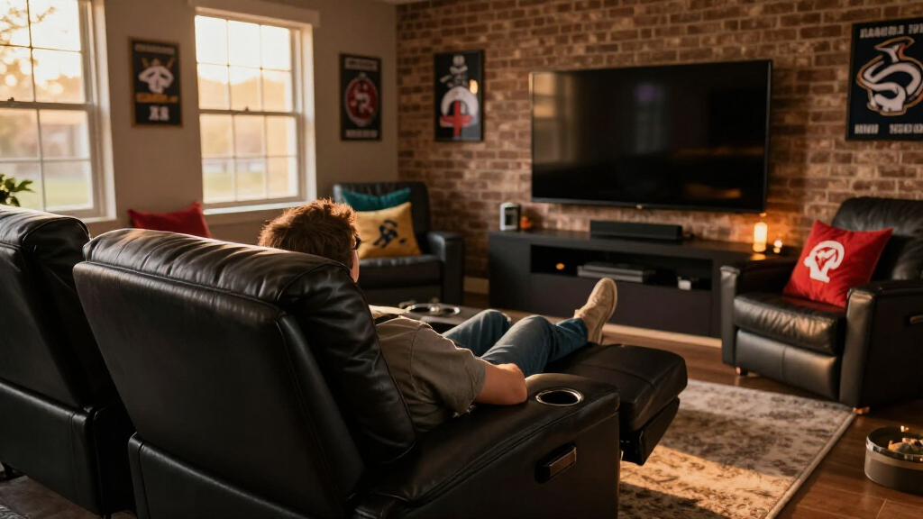 best home theater seating for fan cave