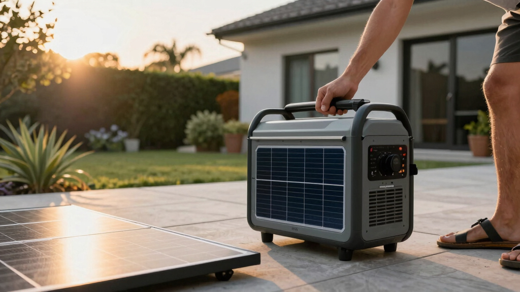 solar-powered home generators